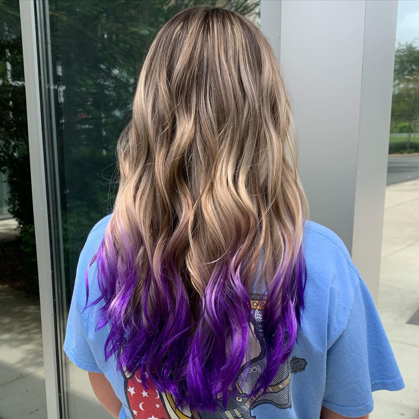 Purple ombre by Octavia