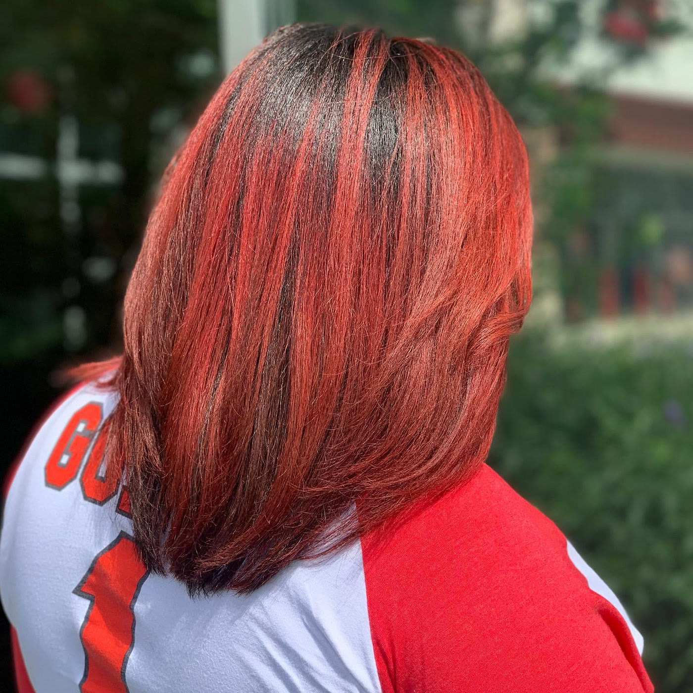 Red ombre by Octavia